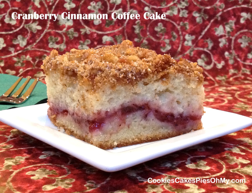 Cranberry Cinnamon Coffee Cake